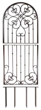 Besides good quality brands, you'll also find plenty of discounts when you shop for garden trellis during big sales. Large Garden Trellis Wrought Iron Heavy Scroll Metal Patio And Wall Decor Mediterranean Garden Trellises By H Potter Houzz
