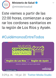 ¿cuáles son los sinónimos de cordón sanitario? Error De Quien Resolucion Del Minsal Contradice A Autoridades Por Inicio De Cordon Sanitario En Los Rios Rioenlinea