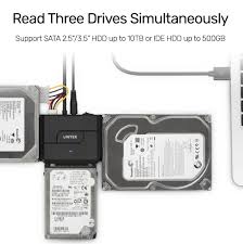 Unitek SmartLink Trinity USB 3.0 to SATA II & IDE HDD & SSD Adapter AU