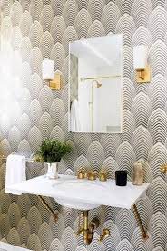 Carta Da Parati Per Il Bagno Parato Da Bagno Stanza Da Bagno Art Deco Bagno Shabby Chic