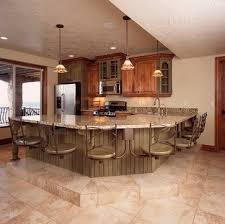 Kitchen Island Suspended Seating Chairs Are Always In The Right Place For Family And Friends Floor S Dining Table In Kitchen Kitchen Seating Kitchen Design
