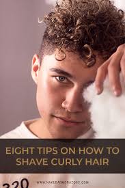 Curly haircuts and styles for men may be the key to a more masculine look, but you should make the right choice. Eight Tips On How To Shave Curly Hair Curly Hair Styles Shaved Curly Hair Mohawk Hairstyles For Girls