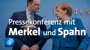 Ich werde keine luftschlösser bauen kurz: Live Kanzlerin Merkel Und Gesundheitsminister Spahn Zu Coronavirus Youtube