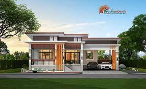 Land must be at least 13 meters wide and 17 meters deep to accommodate this house as stand alone or single detached. Elevated Three Bedroom Bungalow House And Decors