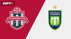 Jun 26, 2021 · following the disappointing defeat to nashville sc on wednesday night, toronto fc are back at the exploria stadium to take on fc cincinnati in their 10th game of the 2021 mls season. Toronto Fc Ii Vs Greenville Triumph Sc Usl League One Watch Espn