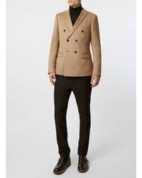 Check out our double breasted suit selection for the very best in unique or custom, handmade pieces from our suits shops. Topman Limited Edition Camel Hair Double Breasted Blazer 400 Topman Lookastic