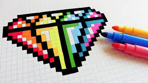 Ver más ideas sobre dibujos en cuadricula, dibujos pixelados, dibujos en pixeles. Handmade Pixel Art How To Draw Rainbow Diamond Pixelart Youtube Diam Praktische Informatie Pixel Kunst Pixel Art Diamanten Zeichnen