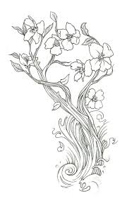Black And White Cherry Blossom Tree Tattoo Cherry Blossom By Endofnonentity On Deviantart Cherry Blossom Drawing Blossom Tree Tattoo Cherry Blossom Tree Tattoo