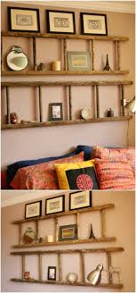 40 Wooden Ladder Repurposing Ideas That Add Farmhouse Charm To Your Home Diy Crafts 40 wooden ladder repurposing ideas that