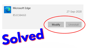 This will help maintain functionality while removing microsoft edge's permission from windows as an essential app. Fix New Microsoft Edge Uninstall Button Grayed Out Remove Edge Browser In Permanently Youtube