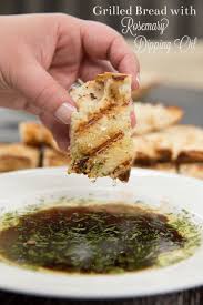 Grilled Bread With Rosemary Dipping Oil Tastes Lovely Grilled Bread Appetizer Recipes Recipes