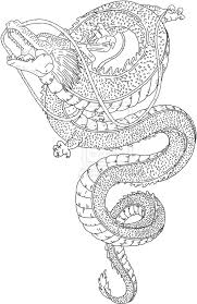 He's naturally a vivid green in color, but these shenron tattoo examples are etched with black line ink or black and gray so that the dragon balls can be. Spiral Shenron Dragon Ball Z Dbz Spiral Tattoo Ideas Shenron Black And White Clipart Large Size Png Image Pikpng