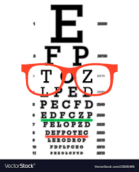 eye vision test poor eyesight myopia diagnostic