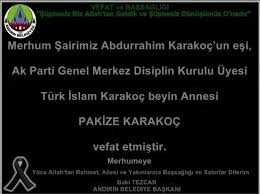 Abdurrahim karakoç'un kendisi için çok önemli olduğunu vurgulayan arınç, şöyle devam etti: Facebook