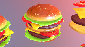 Lowpolyart Burger Cheeseburger Constructor 3d Model Poly Art Constructor Lowpolyart Burger Cheeseburger Low Pol Low Poly 3d Models Low Poly Models Polygon Art