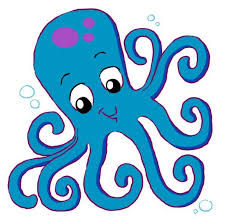 Cartoon Octopus Coloring Pages Clipart Free Clip Art Images Image 11379 Clip Art Birthday Illustration Octopus Illustration
