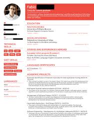 Terimakasih telah berkunjung di gawe cv pada post contoh curriculum vitae fresh graduate template. European Cv I M A Computer Science Graduate From Italy And I M Looking For A Job In Europe Especially In Germany Austria Switzerland I Would Love To Get Your Feedback On My