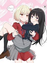 Lycoris recoil chisato x takina