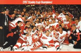 The 1997 Stanley Cup Final Nhl Championship Series Was Contested By The Detroit Red Wings And The Philadelphia Flyers Detroit Was In The Final For The Second T