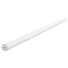 hugad gordijnroede wit 210 385 cm ikea