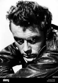 James dean portrait Black and White Stock Photos & Images