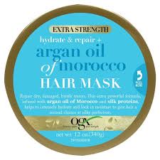 Strengthens, repairs, and moisturizes dry, damaged hair. Ogx Extra Strength Argan Oil Hair Mask Morrisons