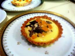 Chocolate Orange Curd Tart