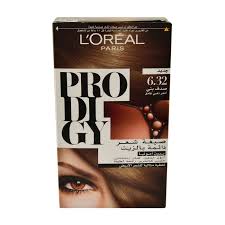 Loreal paris superior preference fade defying color shine system 8g golden blonde packaging may vary pack of 1. L Oreal Paris Prodigy Permanent Hair Oil Color Dye 6 32 Pearl Brown Dark Golden Blonde No Ammonia Upc 3600522599265 Aswaq Com