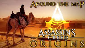 Origins for playstation 4 and xbox one. Assassin S Creed Origins Camel Riding Around The Map Ancient Egypt Ac Origins Discovery Tour Youtube