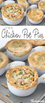 Chicken Pot Pies Recipe Chicken Pot Pot Pie Individual Chicken Pot Pies