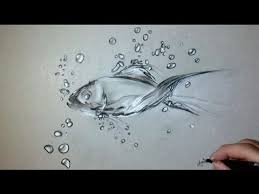 Color the fish drawing activity. How To Draw A Fish In Water Easy Step By Step For Beginners Rock Draw