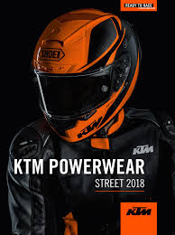 ktm powerwear street catalog 2018 usa by ktm group issuu