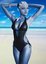 Liara T Soni Mass Effect Mass Effect Tattoo Mass Effect Art