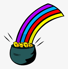 You can use them for free. Rainbow And Pot Of Gold Clipart Free Download Clip Rainbow With A Pot Free Transparent Png Download Pngkey