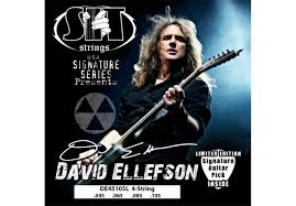 The band's lead singer, guitarist and other co. S I T De45105l David Ellefson Megadeth