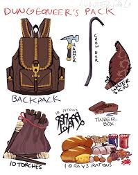 Spelunking Is A Cool And Safe Hobby Diplomat S Pack Burglar S Pack En Dungeons And Dragons Characters D D Dungeons And Dragons Dungeons And Dragons Homebrew