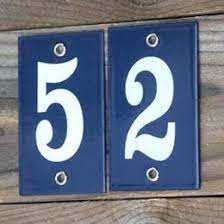 Check spelling or type a new query. French Enamel Door Numbers