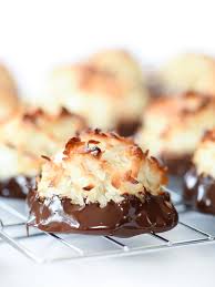 Maybe you would like to learn more about one of these? Chocolate Dipped Coconut Macaroons Foodiecrush Com