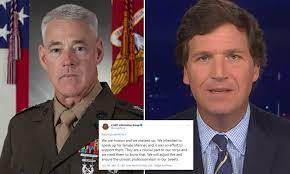 Us Marines Apologize For Snarky Tweets Calling Tucker Carlson A Boomer Daily Mail Online