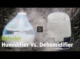 A desiccant dehumidifier uses a desiccant rotor to manage the temperature of the pipes. Lifehacker Humidifier And Dehumidifier In The Same Room Youtube