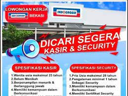 Saat ini, ptindofresh sudah bertumbuh menjadi importir & distributor buah fresh terpandang dan terkenal di indonesia. Lowongan Kerja Indogrosir Bekasi Terbaru 2021 Terbaru 2021