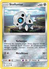 Ist der faktor größer als 1, nimmt das pokémon besonders hohen schaden von attacken des jeweiligen typens. Stollunior Pokedex