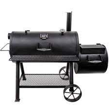Oklahoma Joe S Oklahoma Joe S Longhorn Reverse Flow Offset Charcoal Smoker And Grill Wayfair Charcoal Smoker Offset Smoker Meat Smoker