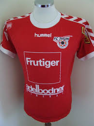 Alle wechselgerüchte rund um den betze: Thun Home Fussball Trikots 2005 2006 Sponsored By Frutiger