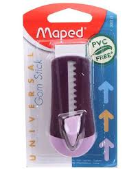 Maped Eraser Purple Stationery Collection Landline Phone Phone