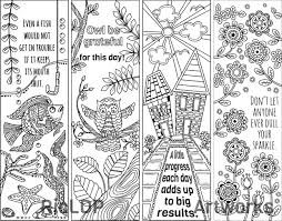 Select from 35657 printable crafts of cartoons, nature, animals, bible and many more. 8 Coloring Bookmark Doodles With Quotes Coloring Bookmarks Book Markers Coloring Pages