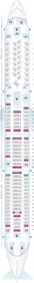 Seat Map Virgin Atlantic Airbus A330 300 Seatmaestro