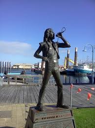 Bon Scott Acdc Statue Fremantle Western Australia Bon Scott Fremantle Acdc