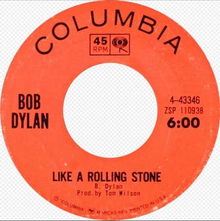 Bob Dylan's song Like a Rolling Stone