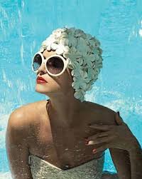 Coastal Style Christmas Pool Party In 2021 Vintage Swim Vintage Beach Vintage Summer